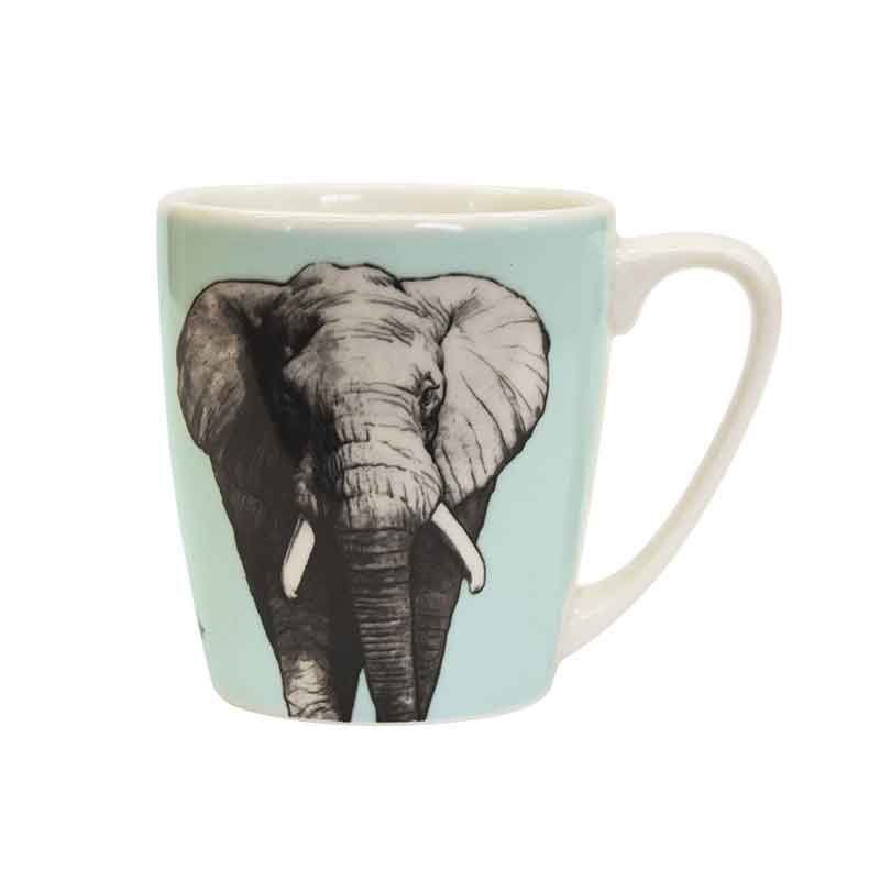The Kingdom Elephant Acorn Mug