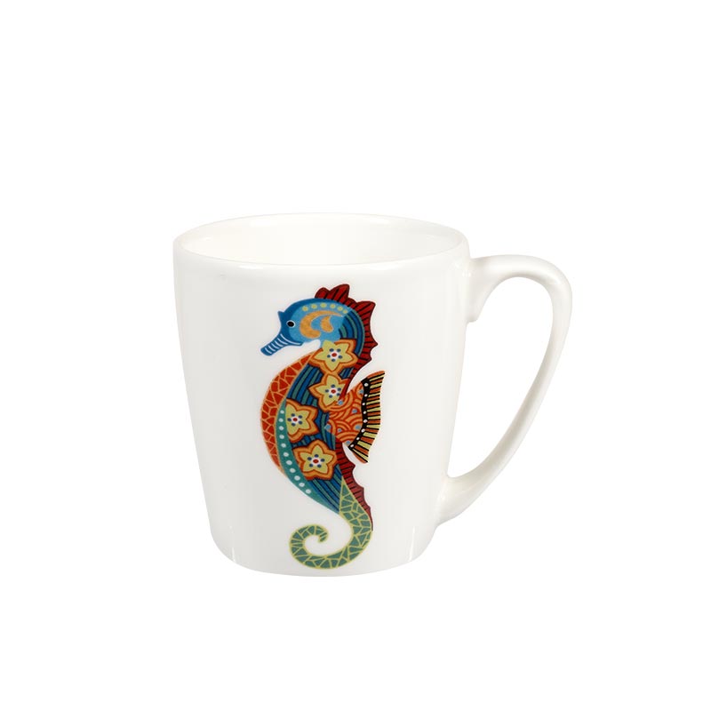Paradise Fish Sea Horse Acorn Mug