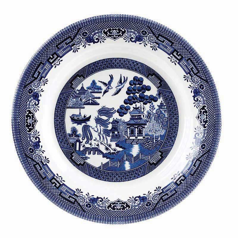 Blue Willow Pasta Plate 28.5cm