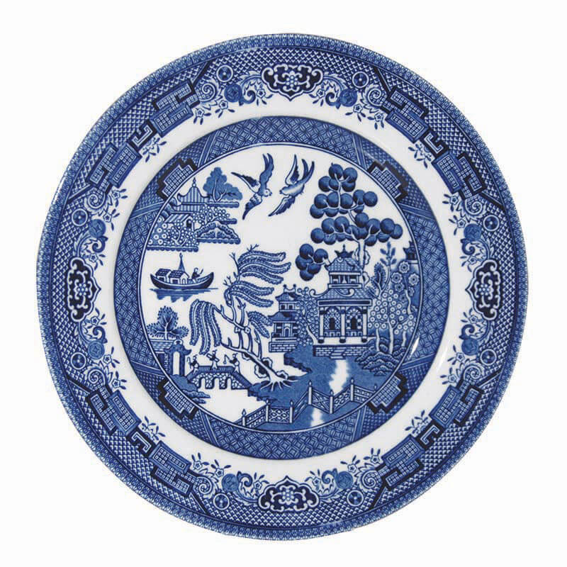 Blue Willow Tea Plate 17cm