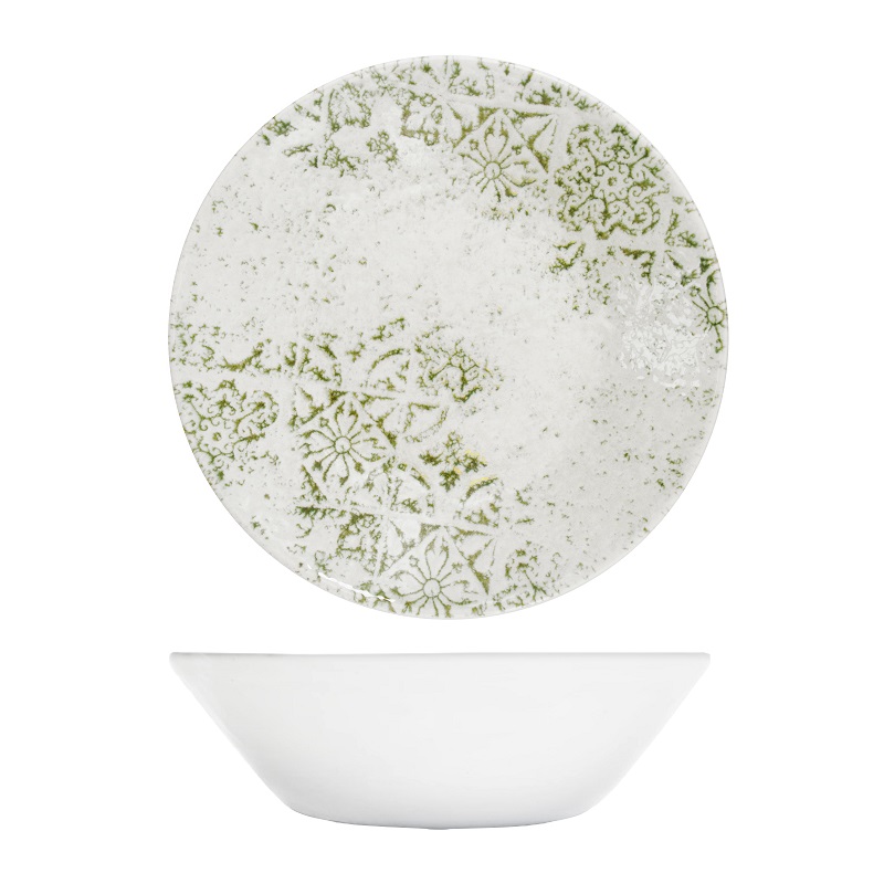 Algarve Grey Scollop Bowl