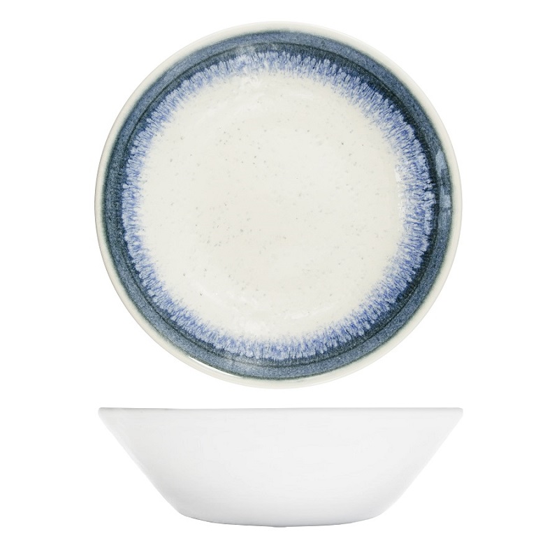 Atlas Ice 22cm Scollop Bowl