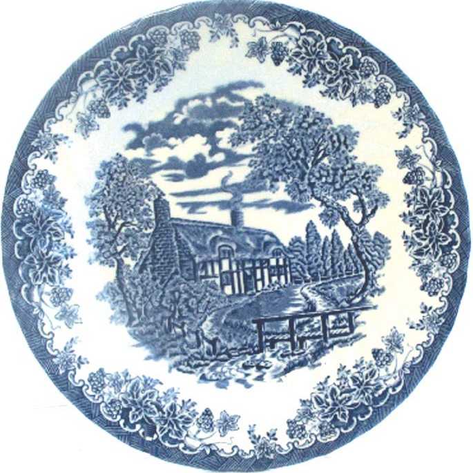 Brook Blue 20cm Side Plate