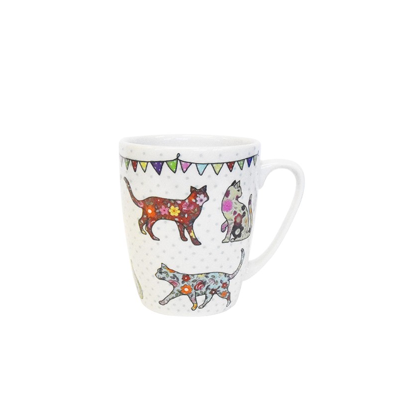 The Caravan Trail Cats Oak Mug