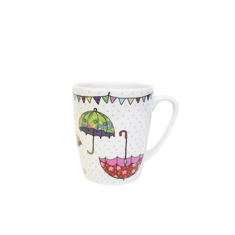 The Caravan Trail Umbrellas Oak Mug