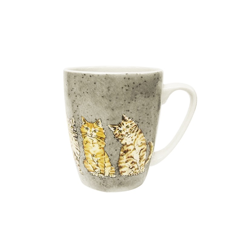 Couture Companions Tiger Cats Oak Mug