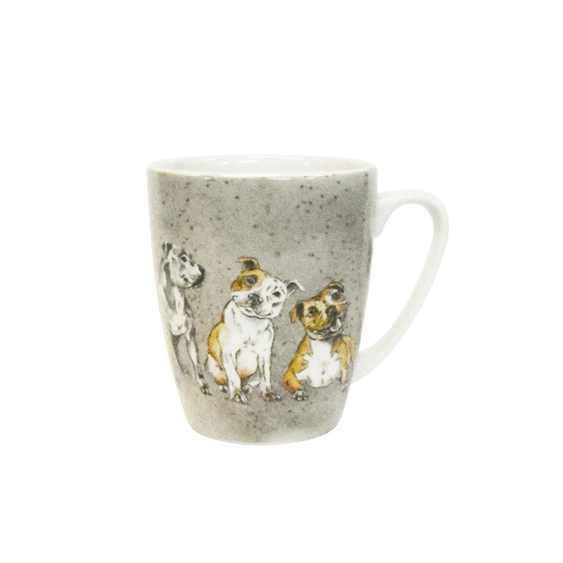 Couture Companions Staffies Oak Mug