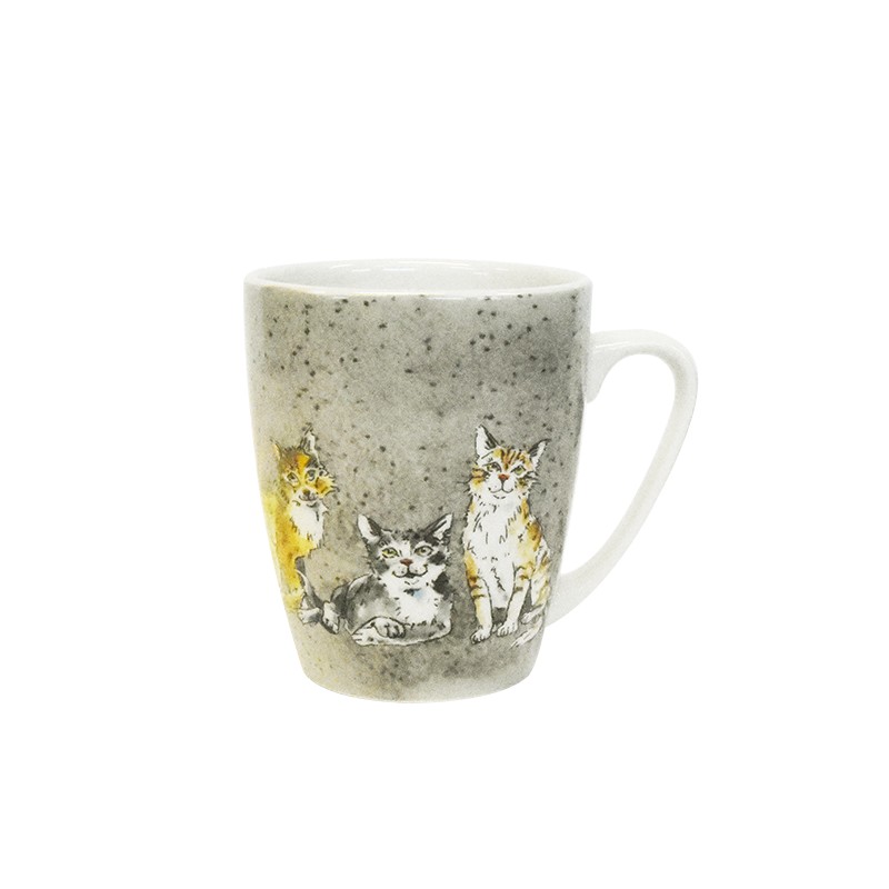 Couture Companions Alley Cats Oak Mug