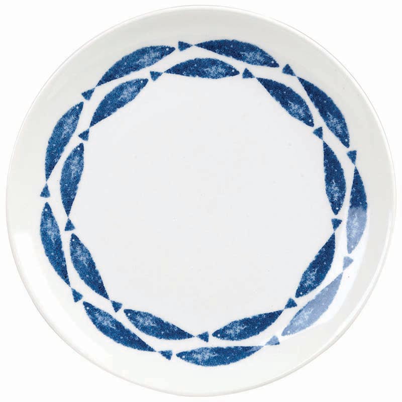 Sieni Fishie Border 20cm Plate