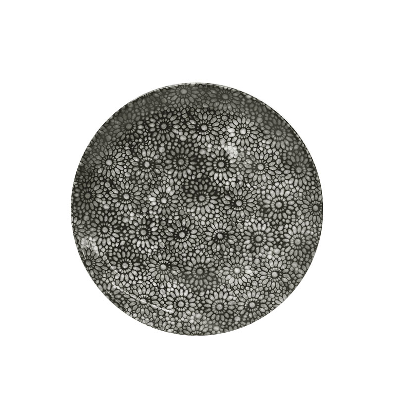 Daisy Haze Black 22cm Side Plate