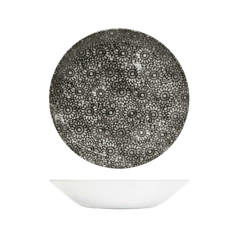 Daisy Haze Black 20cm Coupe Bowl