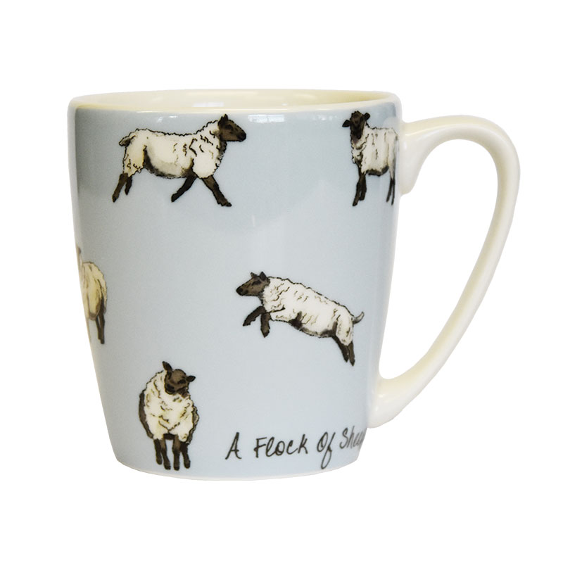 The In Crowd A Flock of Sheep Acorn Mug