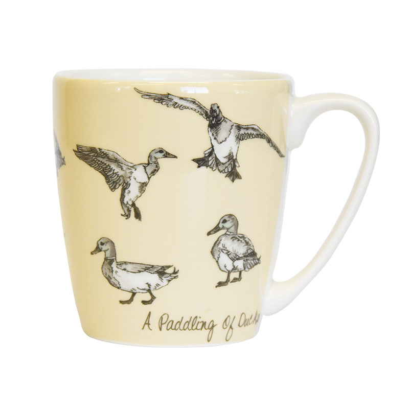 The In Crowd A Paddling of Ducks Acorn Mug