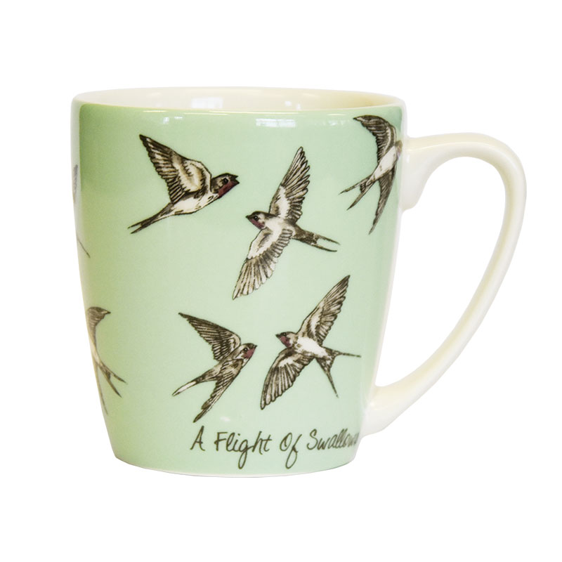 The In Crowd A Flight of Swallows Acorn Mug