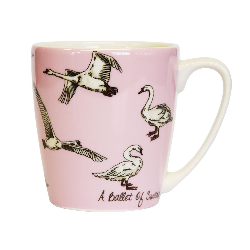 The In Crowd A Ballet of Swans Acorn Mug