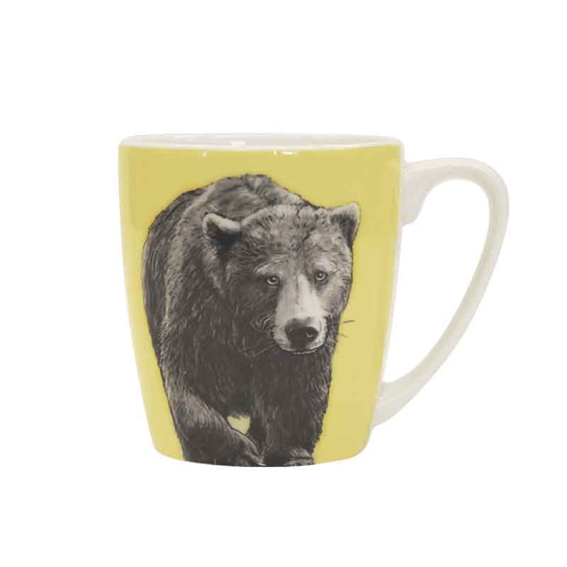 The Kingdom Brown Bear Acorn Mug