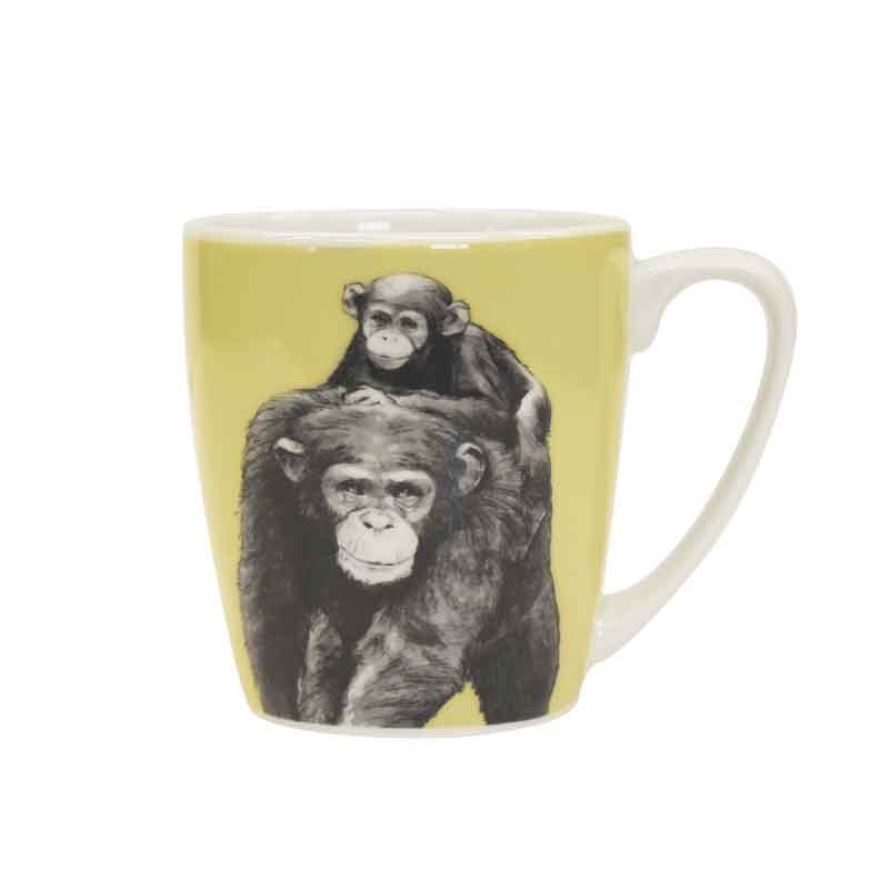 The Kingdom Chimpanzee Acorn Mug 