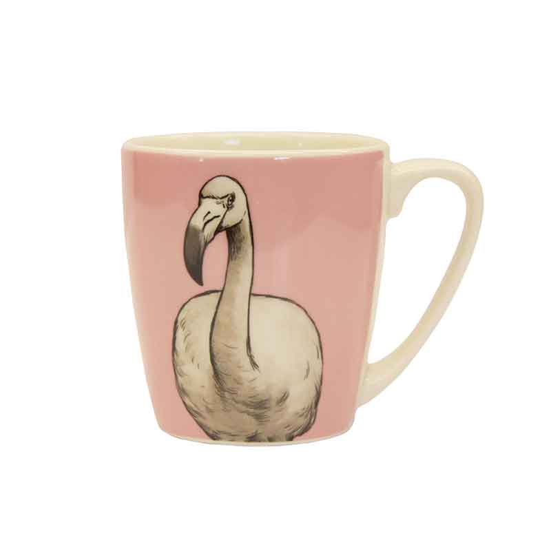 The Kingdom Flamingo Acorn Mug