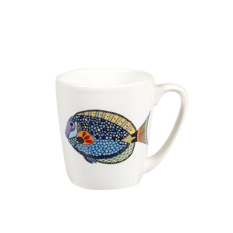 Paradise Fish Blue Tang Acorn Mug