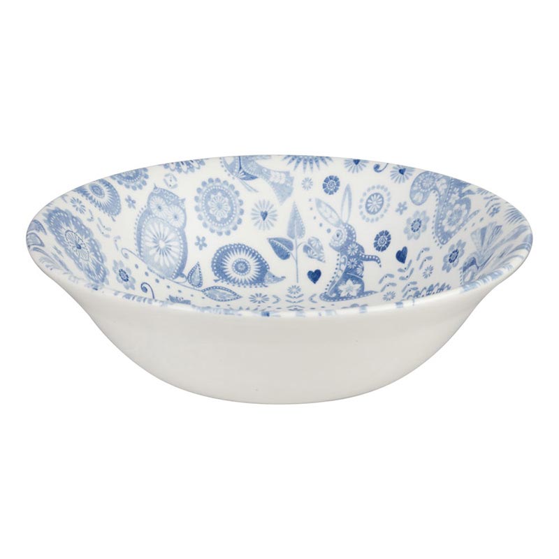 The Caravan Trail Penzance Oatmeal Bowl 15.5cm Open Rows