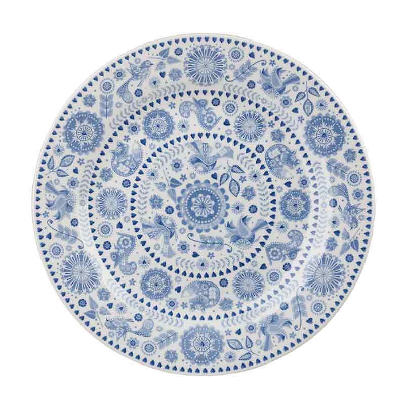 The Caravan Trail Penzance Dinner Plate Concentric Circles
