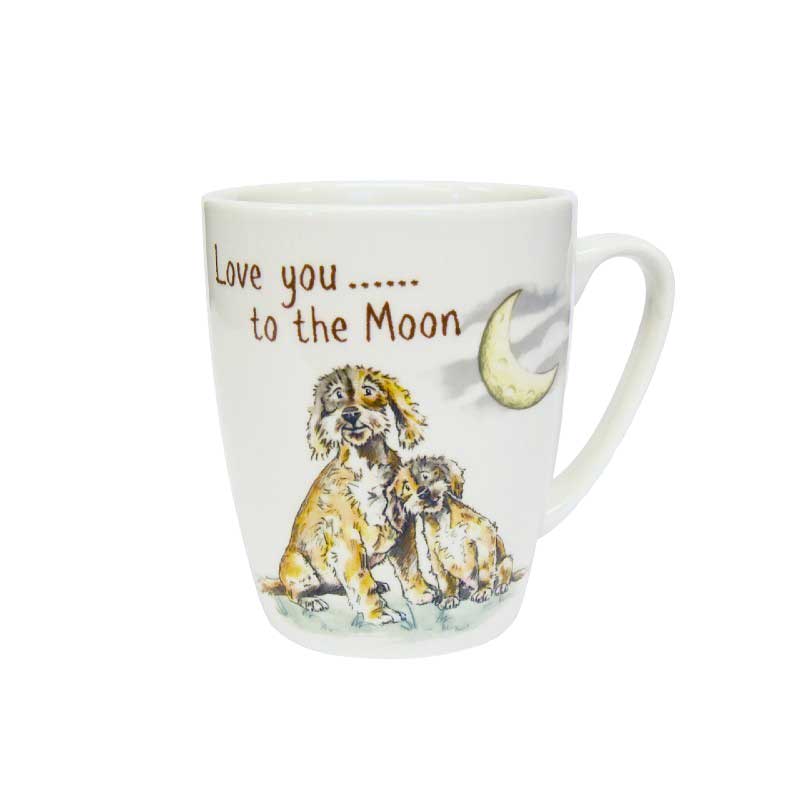 Ray of Sunshine Love You To The Moon Oak Mug