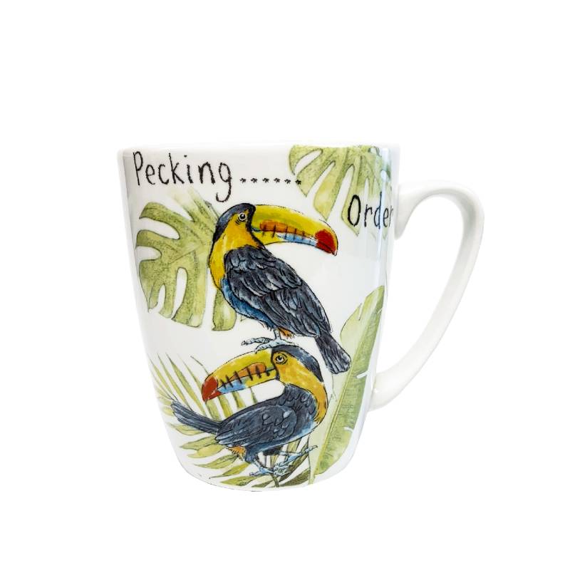 Ray of Sunshine Pecking Order Oak Mug