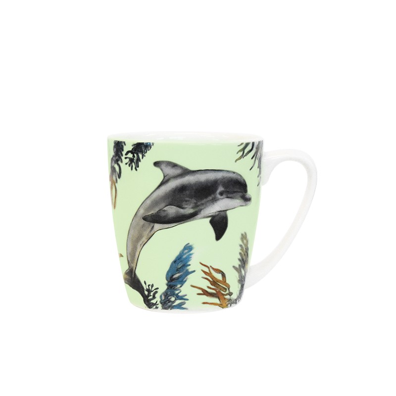 Sealife Dolphin Acorn Mug