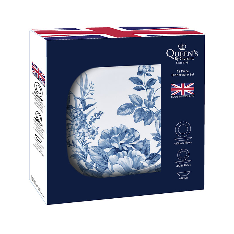 Spring Flourish 12pc Dinnerware Set