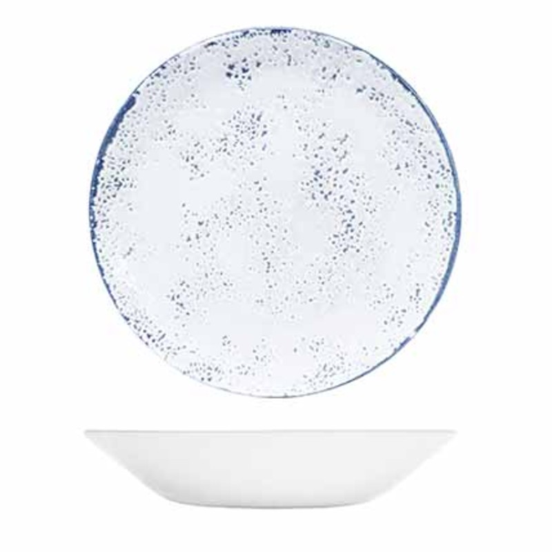 Umbria Blue 20cm Coupe Bowl