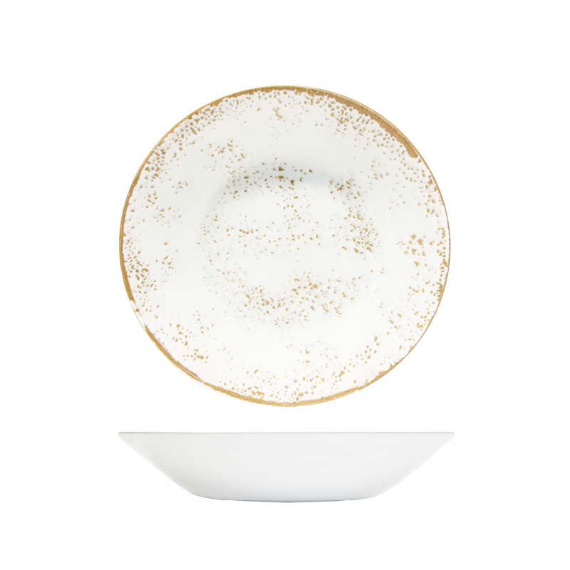 Umbria White 20cm Coupe Bowl