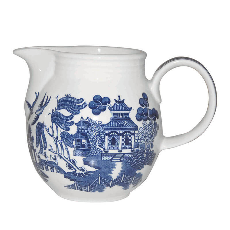 Blue Willow Milk Jug