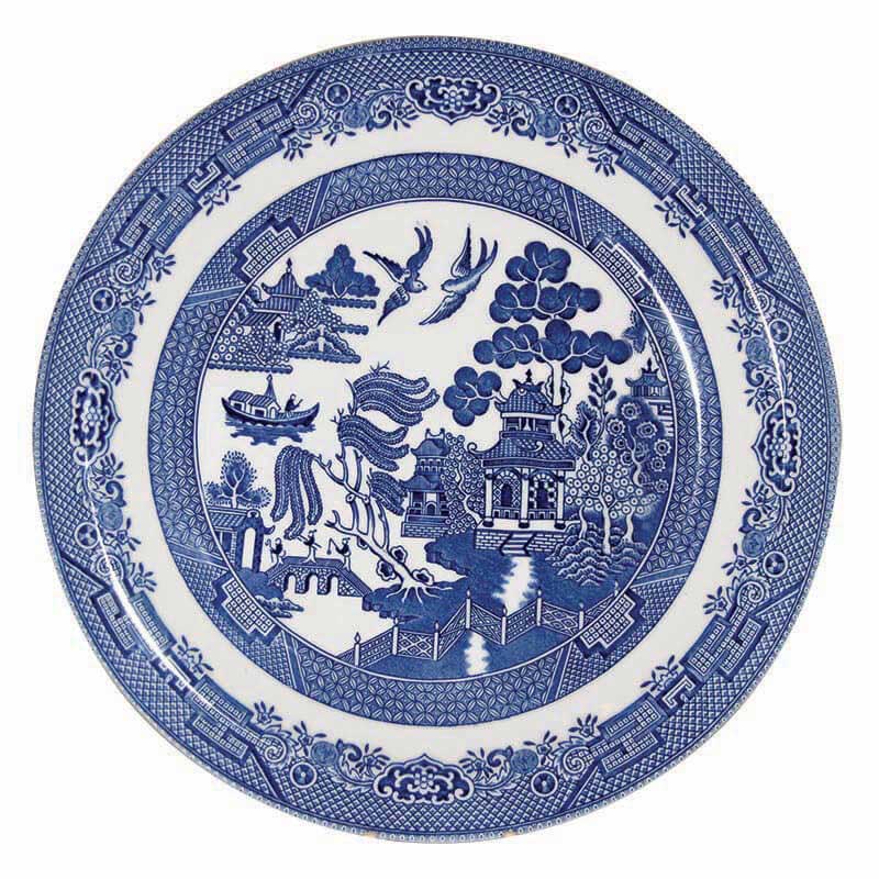 Blue Willow Dinner Plate