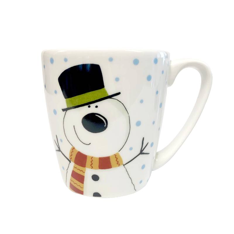 Christmas Snowman Acorn Mug