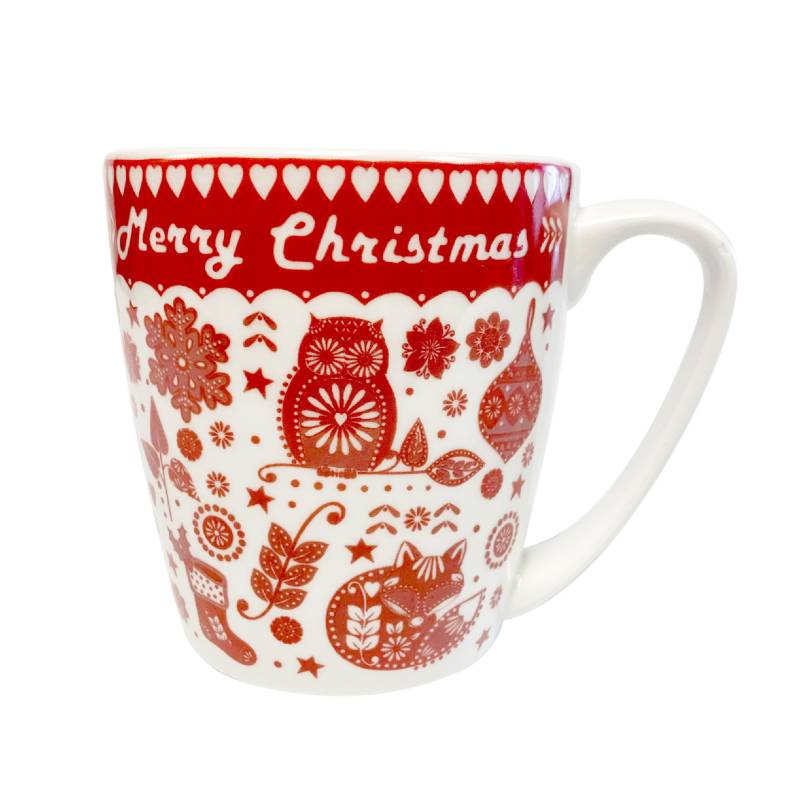 Christmas Penzance Acorn Mug